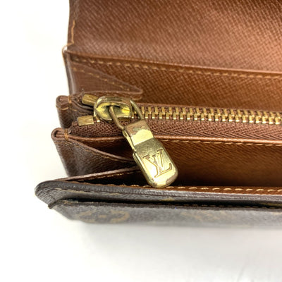 LOUIS VUITTON(ルイ・ヴィトン) モノグラム ポルトフォイユ・サラ M61734 モノグラムキャンバス ブラウン 長財布 【102061397001】