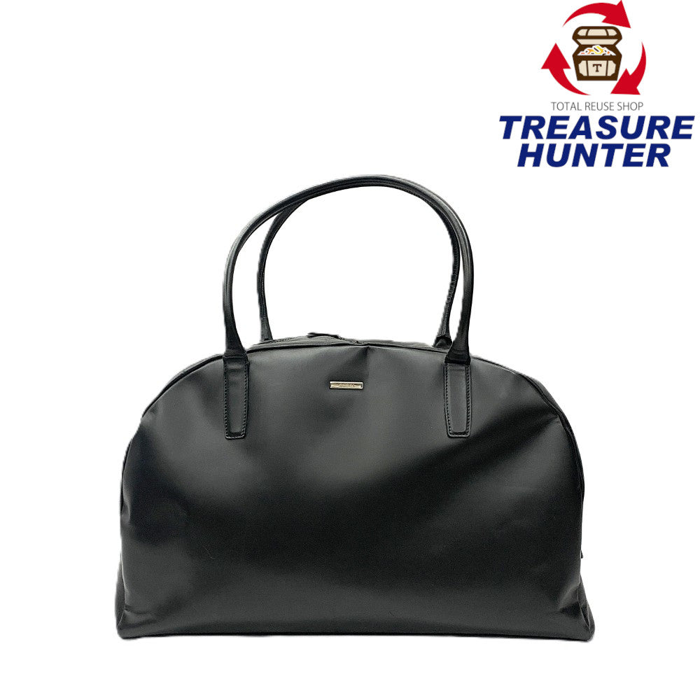 GUCCI(グッチ) レザー トラベルボストンバッグ ブラック メンズ