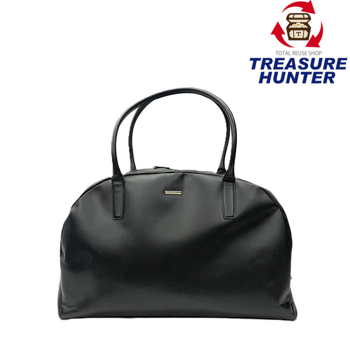 GUCCI(グッチ) レザー トラベルボストンバッグ ブラック メンズ