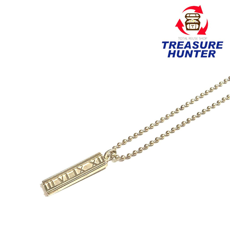 TIFFANY&Co. アトラス バー ネックレス シルバー925 チェーン長さ約51cm  ジョン・ローリング ティファニー 【102061489001】