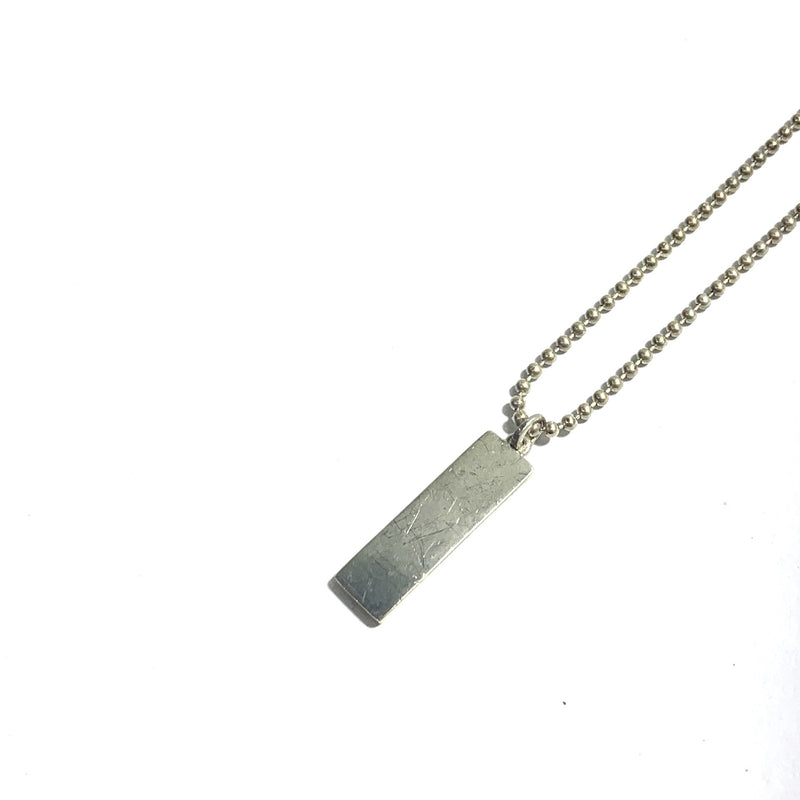 TIFFANY&Co. アトラス バー ネックレス シルバー925 チェーン長さ約51cm  ジョン・ローリング ティファニー 【102061489001】
