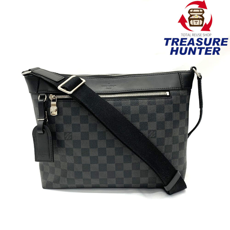 LOUIS VUITTON(ルイ・ヴィトン) ダミエ ミックPM NM ダミエレザー グラフィット N40003 メンズ ショルダーバッグ  【102061503005】