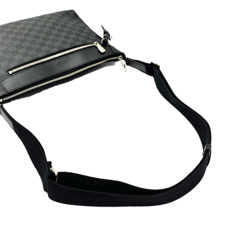 LOUIS VUITTON(ルイ・ヴィトン) ダミエ ミックPM NM ダミエレザー グラフィット N40003 メンズ ショルダーバッグ  【102061503005】