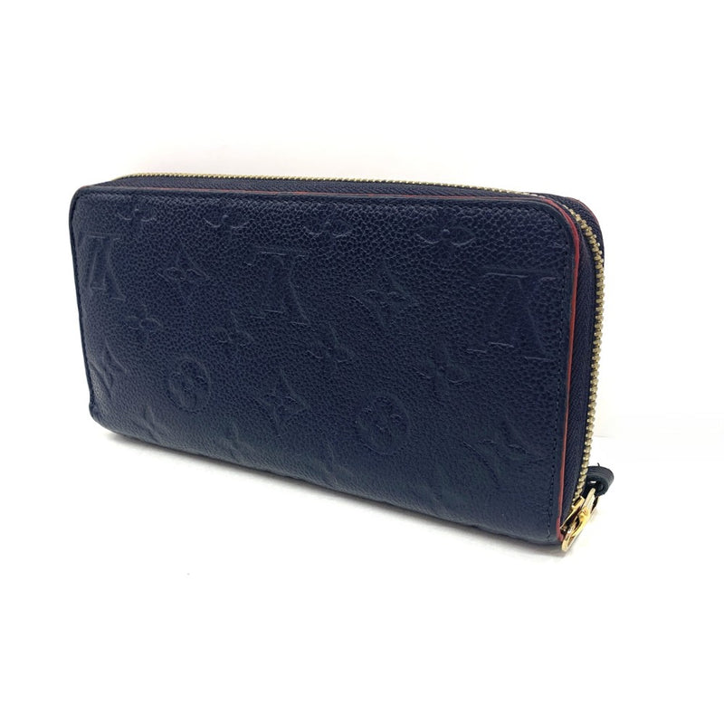 LOUIS VUITTON(ルイ・ヴィトン) アンプラント ジッピーウォレット M62121 マリーヌルージュ ネイビー系 モノグラム・アンプラント 【102061522001】