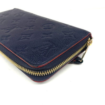LOUIS VUITTON(ルイ・ヴィトン) アンプラント ジッピーウォレット M62121 マリーヌルージュ ネイビー系 モノグラム・アンプラント 【102061522001】
