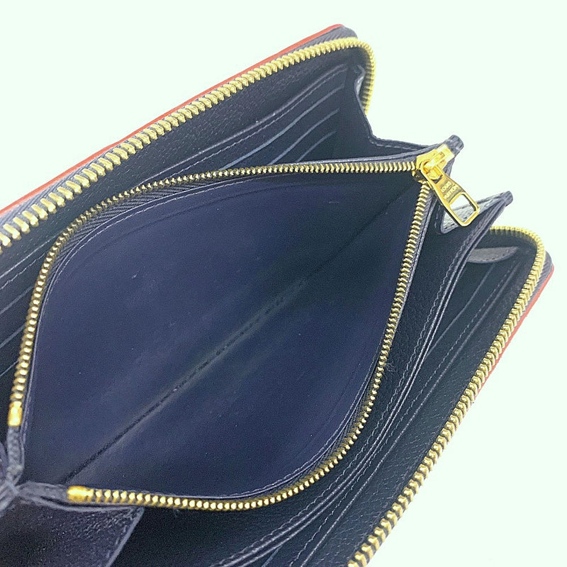 LOUIS VUITTON(ルイ・ヴィトン) アンプラント ジッピーウォレット M62121 マリーヌルージュ ネイビー系 モノグラム・アンプラント 【102061522001】