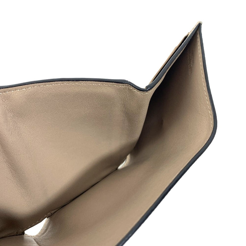 LOEWE(ロエベ) アナグラム トライフォールド ウォレット三つ折りコンパクト財布 サンドカラー レディース 【102061543001】