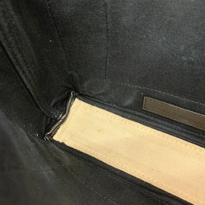 BALENCIAGA(バレンシアガ) ネイビー カバス XS オーガニックコットンキャンバス×カーフスキン ベージュ 390346 取外可能ミニポーチ付 レディース バッグ 【102061544001】
