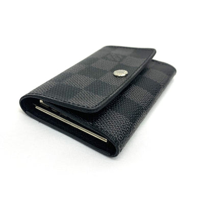 LOUIS VUITTON (ルイ・ヴィトン) ダミエ・グラフィット ミュルティクレ6 M62662 ブラック ６連キーフック キーケース 【102061558001】
