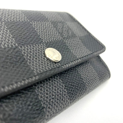 LOUIS VUITTON (ルイ・ヴィトン) ダミエ・グラフィット ミュルティクレ6 M62662 ブラック ６連キーフック キーケース 【102061558001】