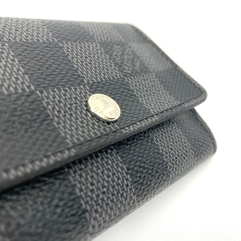 LOUIS VUITTON (ルイ・ヴィトン) ダミエ・グラフィット ミュルティクレ6 M62662 ブラック ６連キーフック キーケース 【102061558001】