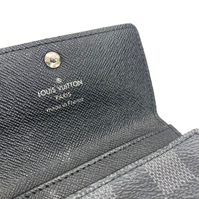 LOUIS VUITTON (ルイ・ヴィトン) ダミエ・グラフィット ミュルティクレ6 M62662 ブラック ６連キーフック キーケース 【102061558001】