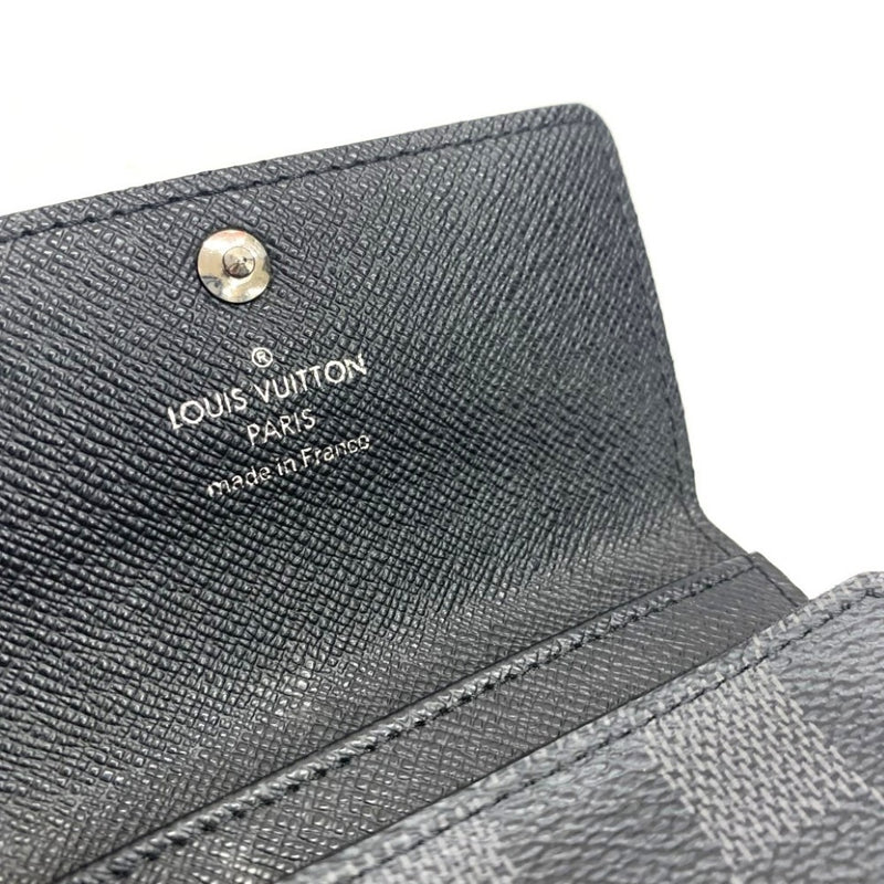 LOUIS VUITTON (ルイ・ヴィトン) ダミエ・グラフィット ミュルティクレ6 M62662 ブラック ６連キーフック キーケース 【102061558001】