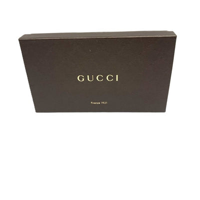 GUCCI(グッチ) GGキャンバス×クロコ ファスナー長財布 228237・0959 ベージュ×ダークブラウン  【102061589003】