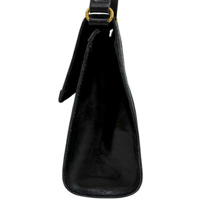 GUCCI GGキャンバス シェリーライン ショルダーバッグ 67・04・3657 ブラック グッチ 【102061594007】