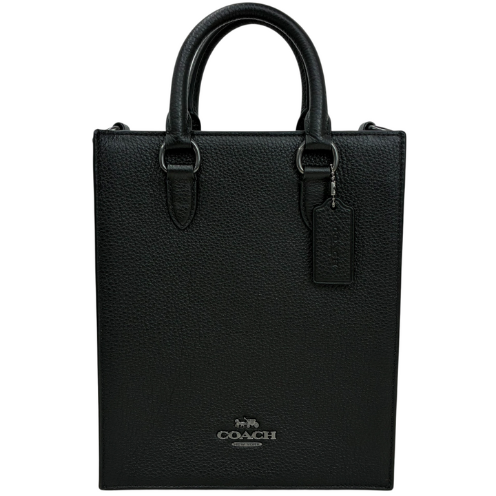 COACH コーチ　ディラントート　レザー ショルダー COACH ペブルドレザー ディラン トートバッグ CT910 ブラック