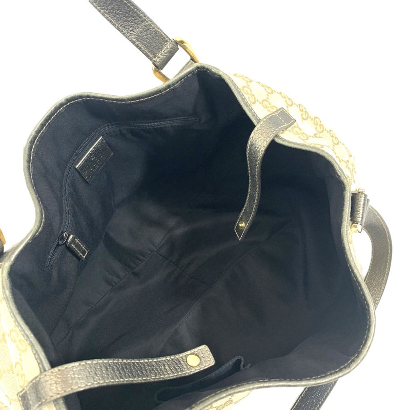 GUCCI(グッチ) GGキャンバス アビー GGキャンバス×レザー ベージュ系/ブラウン系 スナップボタン開閉 レディース 【102061644001】