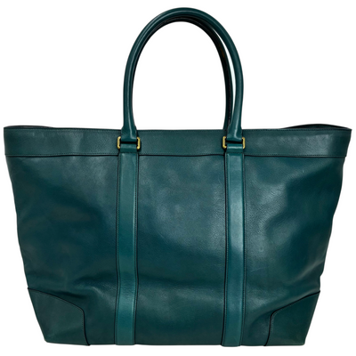 COACH レザー トートバッグ 70487 グリーン コーチ 【102061676006】