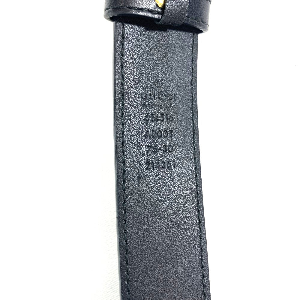 グッチ 414516 レザー GGマーモントベルト GUCCI(グッチ) GGマーモント スリムベルト 414516 レザー
