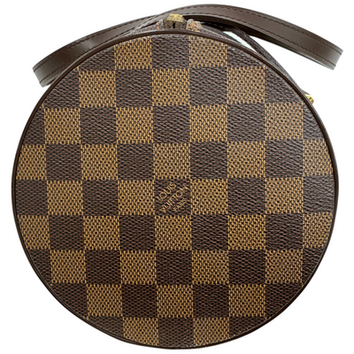 LOUIS VUITTON ダミエ パピヨン30 N51303 ブラウン ハンドバッグ ルイヴィトン 【102061760006】
