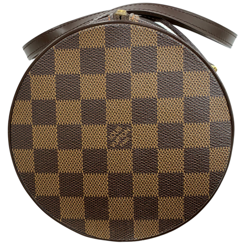 LOUIS VUITTON ダミエ パピヨン30 N51303 ブラウン ハンドバッグ ルイヴィトン 【102061760006】