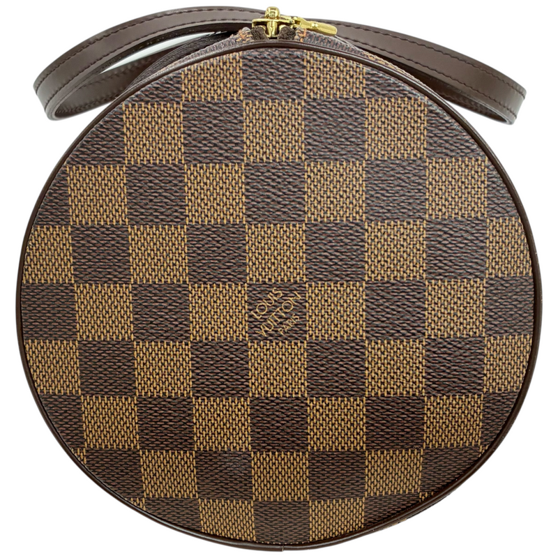 LOUIS VUITTON ダミエ パピヨン30 N51303 ブラウン ハンドバッグ ルイヴィトン 【102061760006】