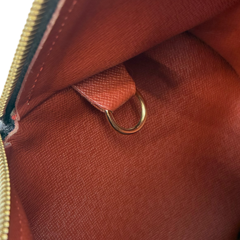 LOUIS VUITTON ダミエ パピヨン30 N51303 ブラウン ハンドバッグ ルイヴィトン 【102061760006】