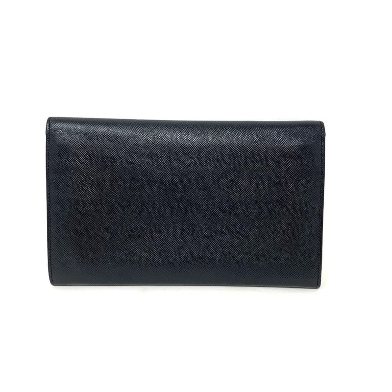 PRADA(プラダ)　サフィアーノレザー　二つ折り財布　M608A NERO(ブラック)　 【102061775003】