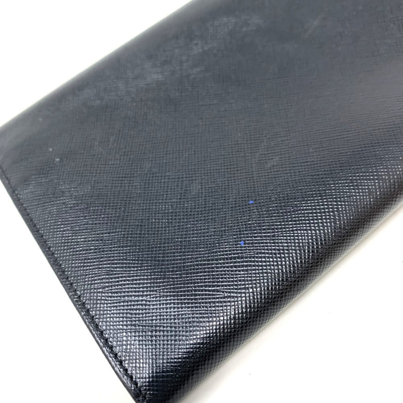 PRADA(プラダ)　サフィアーノレザー　二つ折り財布　M608A NERO(ブラック)　 【102061775003】