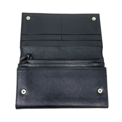 PRADA(プラダ)　サフィアーノレザー　二つ折り財布　M608A NERO(ブラック)　 【102061775003】