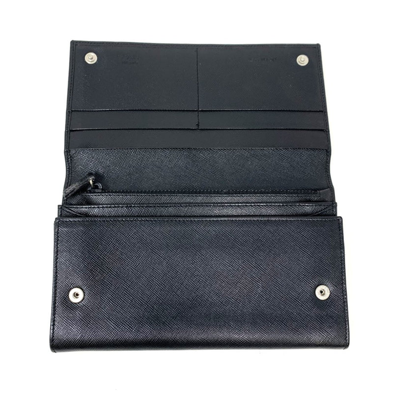 PRADA(プラダ)　サフィアーノレザー　二つ折り財布　M608A NERO(ブラック)　 【102061775003】
