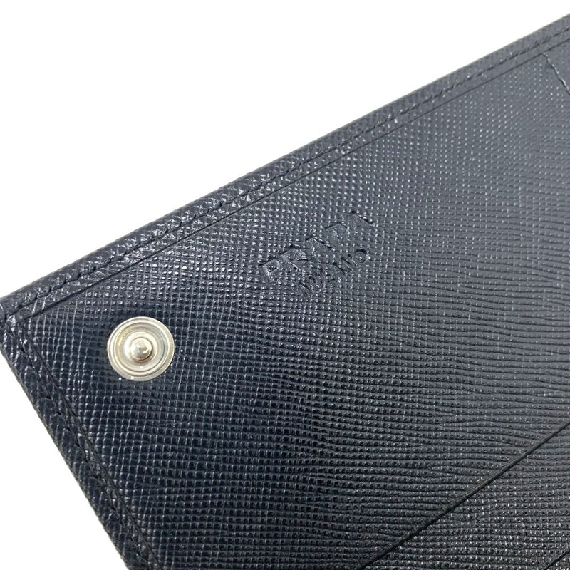 PRADA(プラダ)　サフィアーノレザー　二つ折り財布　M608A NERO(ブラック)　 【102061775003】