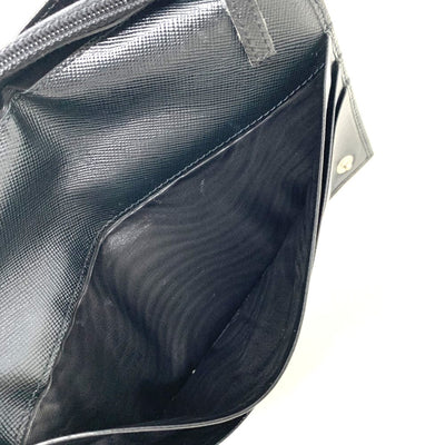 PRADA(プラダ)　サフィアーノレザー　二つ折り財布　M608A NERO(ブラック)　 【102061775003】