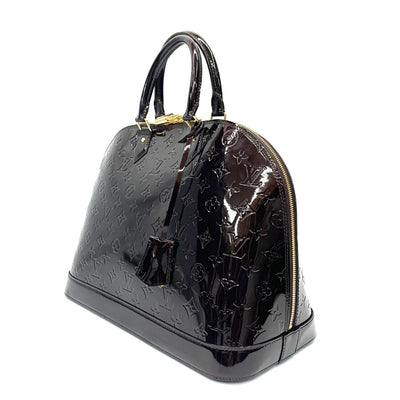 LOUIS VUITTON (ルイ・ヴィトン) ヴェルニ アルマGM M93595 エナメルキャンバス アマラント レディース ハンドバッグ 【102061830001】