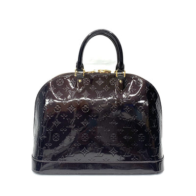 LOUIS VUITTON (ルイ・ヴィトン) ヴェルニ アルマGM M93595 エナメルキャンバス アマラント レディース ハンドバッグ 【102061830001】