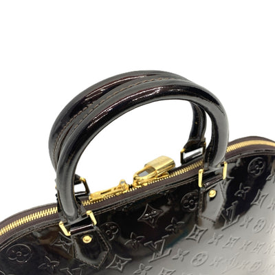 LOUIS VUITTON (ルイ・ヴィトン) ヴェルニ アルマGM M93595 エナメルキャンバス アマラント レディース ハンドバッグ 【102061830001】