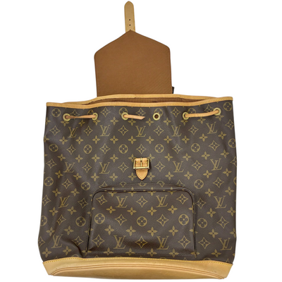 【鑑定済 】ルイヴィトン モノグラム モンスリGM リュックM51135 ルイ・ヴィトン LOUIS VUITTON モンスリGM M51135 モノグラム