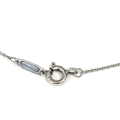 TIFFANY&Co. (ティファニー)　フォールドハート　ネックレス　シルバー925 レディース  【102061890003】