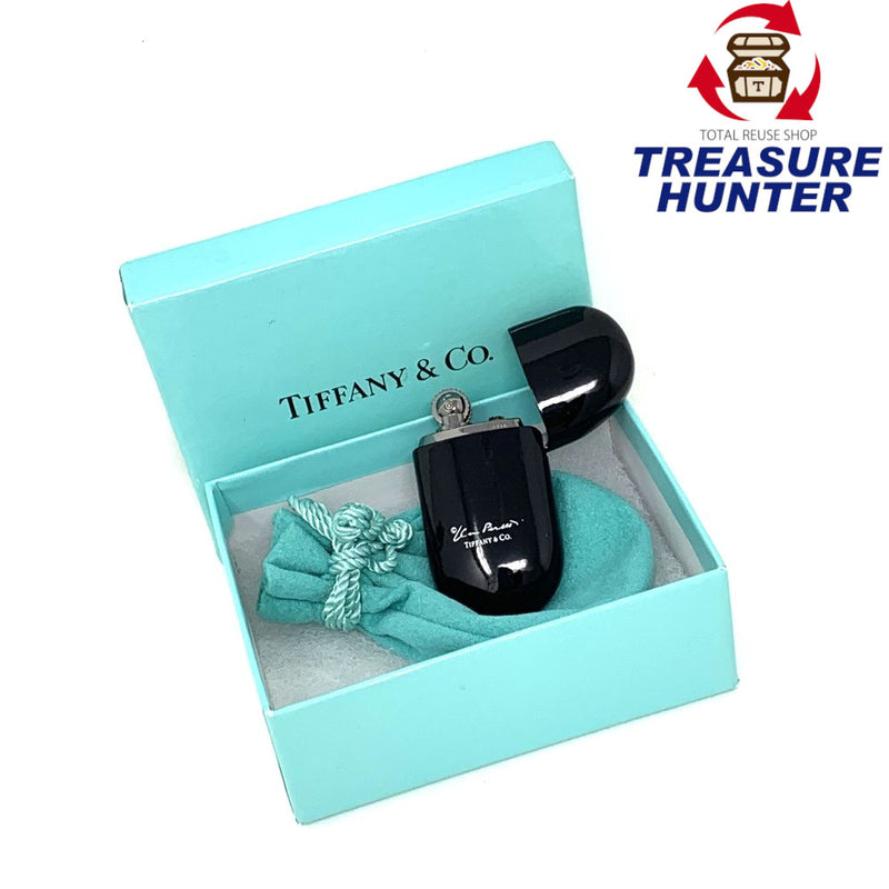 TIFFANY&Co.(ティファニー)　ビーン　オイルライター　エルサ・ベレッティ　ブラックラッカー　真鍮 【102061926001】