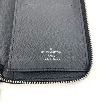 LOUIS VUITTON(ルイ・ヴィトン)　ダミエ　ジッピーウォレット　ヴェルティカル　N63095 ダミエレザー グラフィット　ブラック系　メンズ 長財布 【102061974005】