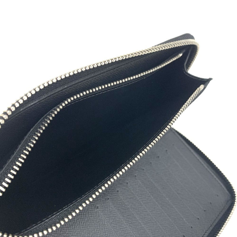 LOUIS VUITTON(ルイ・ヴィトン)　ダミエ　ジッピーウォレット　ヴェルティカル　N63095 ダミエレザー グラフィット　ブラック系　メンズ 長財布 【102061974005】