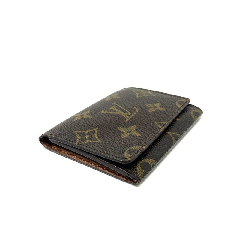 LOUIS VUITTON(ルイ・ヴィトン)　モノグラム　アンヴェロップ・カルト　ドゥ　ヴィジット　ブラウン　名刺入れ 【102062009005】