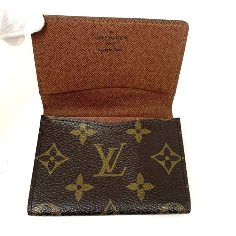 LOUIS VUITTON(ルイ・ヴィトン)　モノグラム　アンヴェロップ・カルト　ドゥ　ヴィジット　ブラウン　名刺入れ 【102062009005】