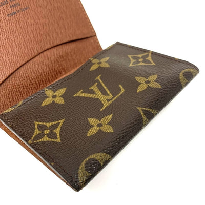LOUIS VUITTON(ルイ・ヴィトン)　モノグラム　アンヴェロップ・カルト　ドゥ　ヴィジット　ブラウン　名刺入れ 【102062009005】