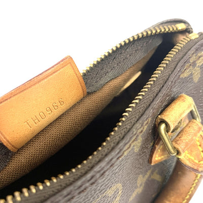LOUIS VUITTON(ルイ・ヴィトン)　モノグラム　ミニスピーディー　ハンドバッグ　M41534 ブラウン　レディース　 【102062027003】