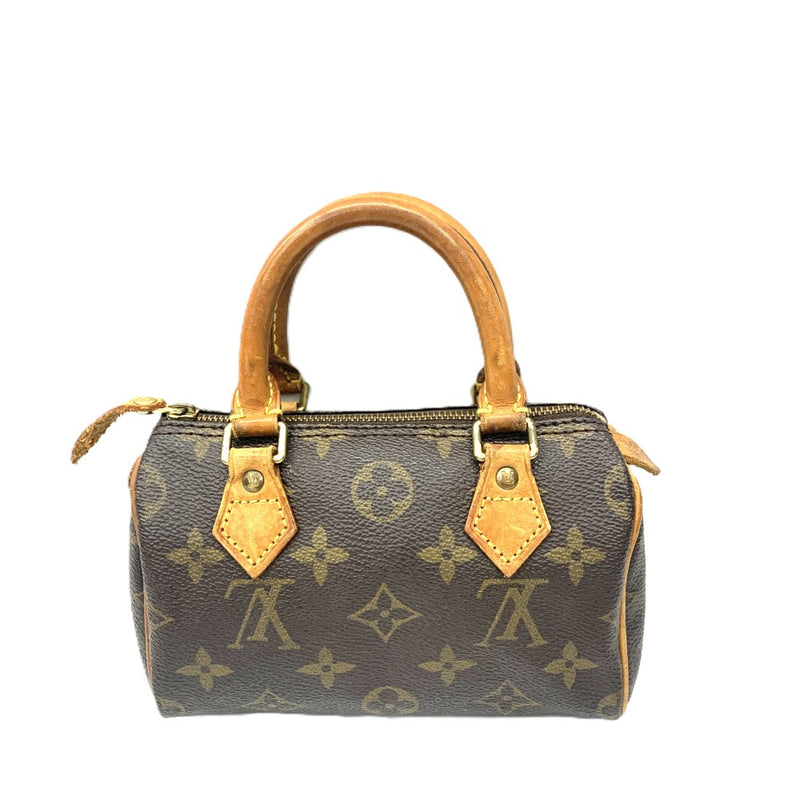 LOUIS VUITTON(ルイ・ヴィトン)　モノグラム　ミニスピーディー　ハンドバッグ　M41534 ブラウン　レディース　 【102062027003】