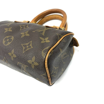 LOUIS VUITTON(ルイ・ヴィトン)　モノグラム　ミニスピーディー　ハンドバッグ　M41534 ブラウン　レディース　 【102062027003】