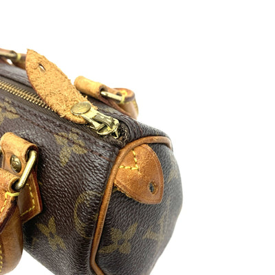 LOUIS VUITTON(ルイ・ヴィトン)　モノグラム　ミニスピーディー　ハンドバッグ　M41534 ブラウン　レディース　 【102062027003】