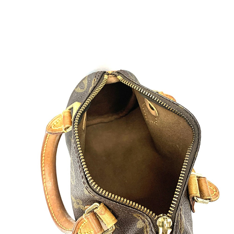 LOUIS VUITTON(ルイ・ヴィトン)　モノグラム　ミニスピーディー　ハンドバッグ　M41534 ブラウン　レディース　 【102062027003】