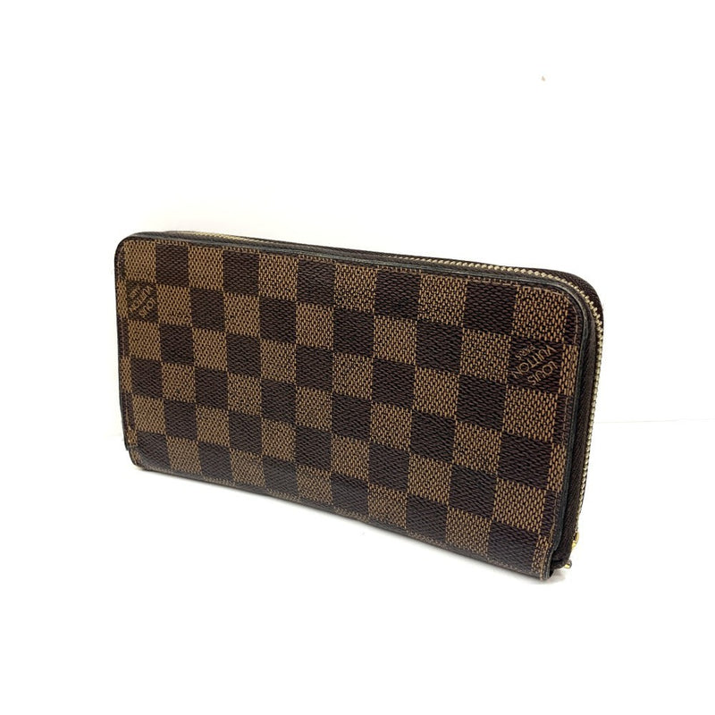 LOUIS VUITTON(ルイ・ヴィトン)　ダミエ　ジッピーウォレット　N60015 ダミエレザー エベヌ　メンズ 長財布 【102062041005】